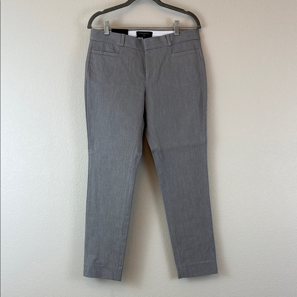 Banana Republic Sloan Gray Trousers Size 4